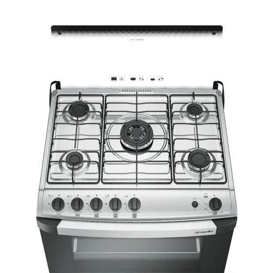 FOGAO DECORATO 5B PRETO FOSCO G3 601230054 UN (MUELLER)