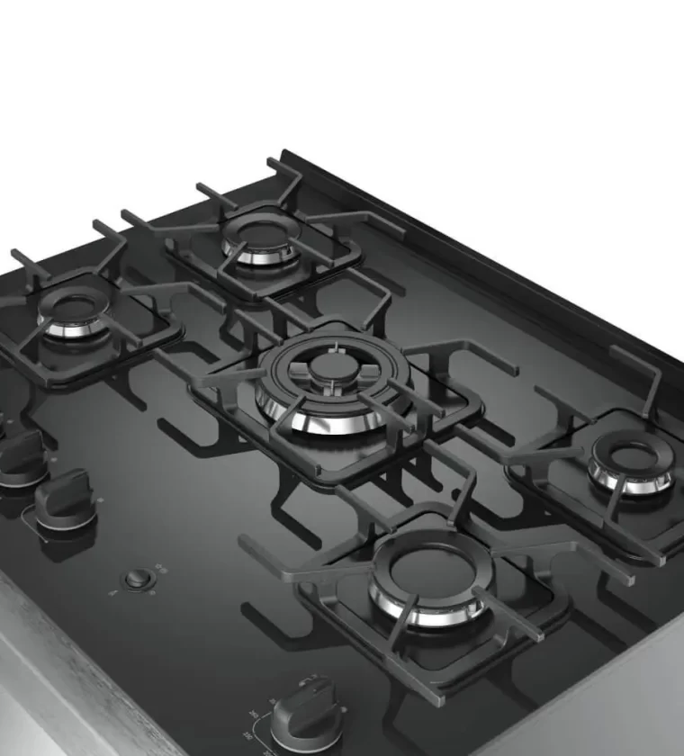 FOGAO DECORATO VETRO 5B INOX G3 601230053 UN (MUELLER)