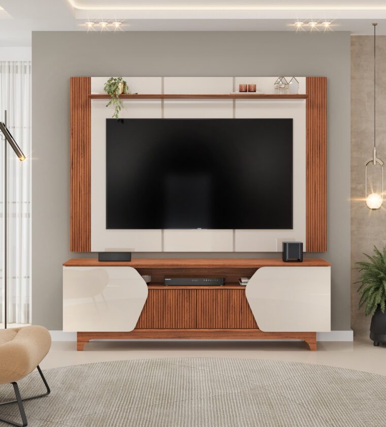 Rack com Painel para TVs até 75