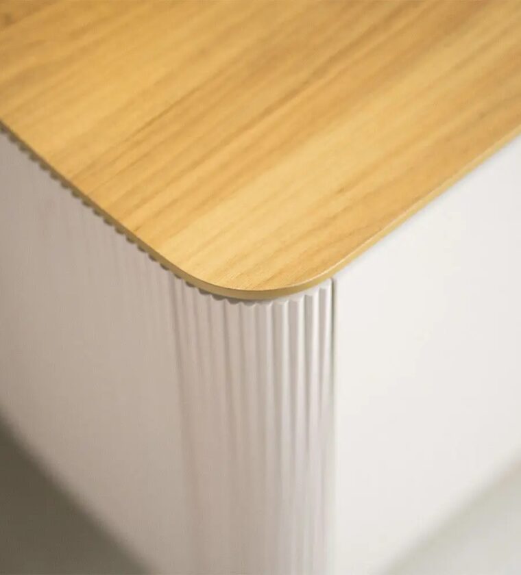 RACK SANTORINI C/LED PAINEL SANTORINI TAUARI/OF WHIT FOSCO