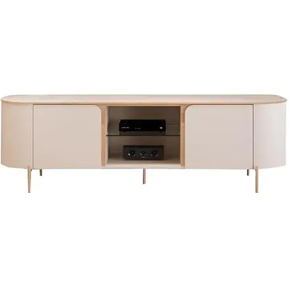 Bancada Adele 180 cm para TV 65 Polegadas Dj Moveis