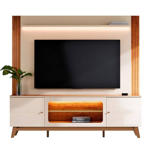 Estante Home para TV 75 Polegadas 188,5CMX198,4cm Maceió - Mobler