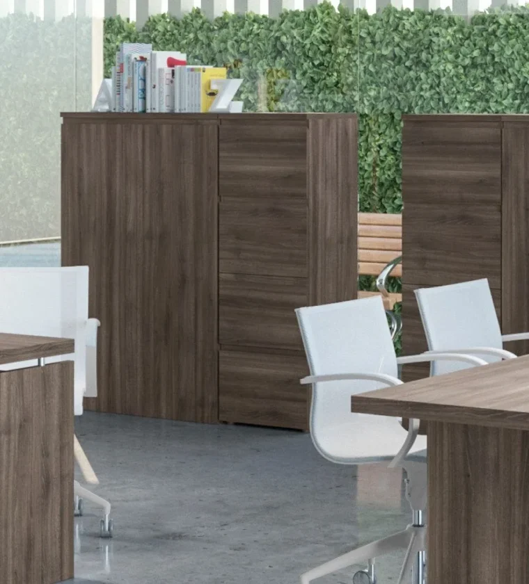 Porta Arquivos Kappesberg 3004 4 Gavetas Com Chave MDP BP