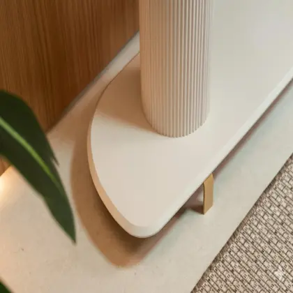 Aparador com Pés Metálicos Olimpo Linea Brasil