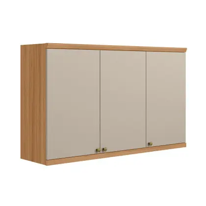 Armário Aéreo 3 Portas 120cm Selene Linea Brasil