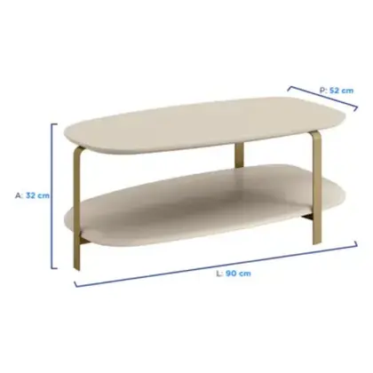 Mesa de Centro Olimpo | Linea Brasil