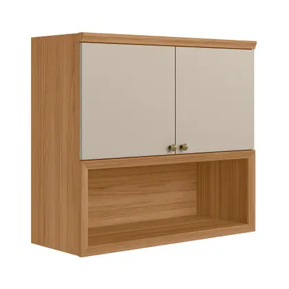 Armário Aéreo Duplo 80cm Selene Linea Brasil